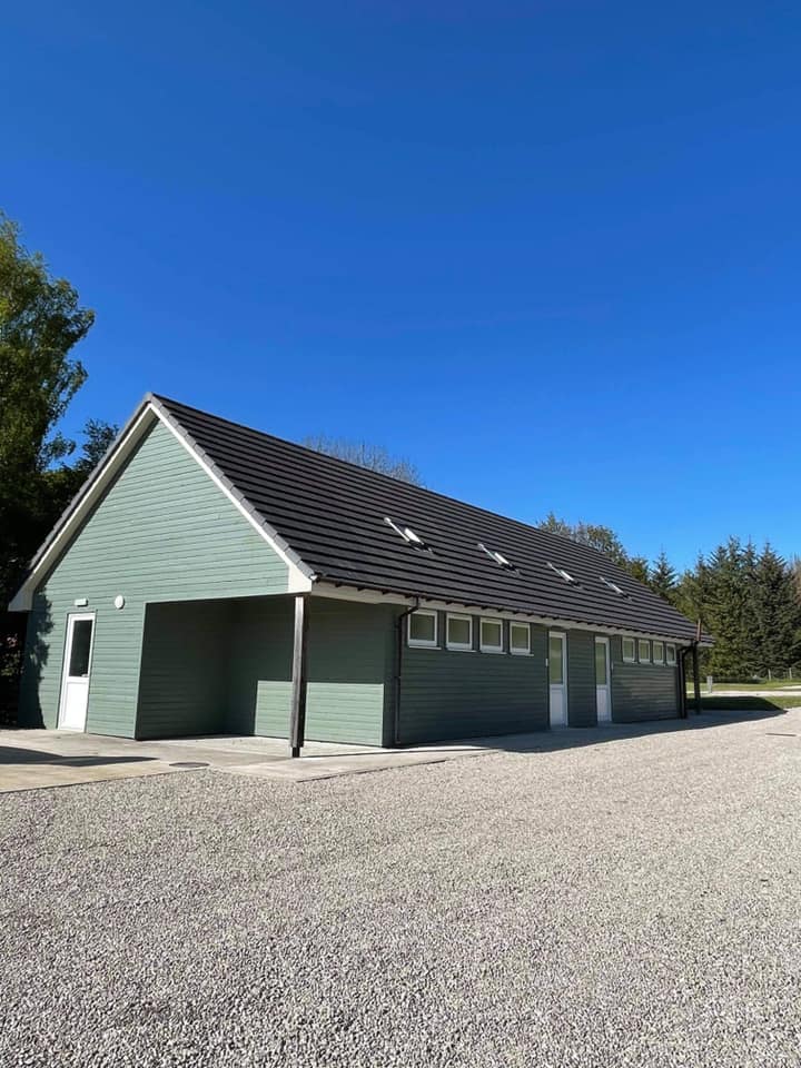 Dufftown Campsite Bathrooms From Outside