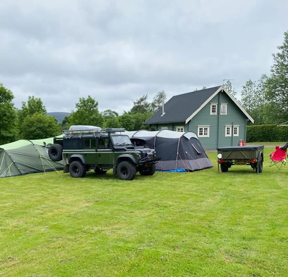 Parkmore Cottages and Dufftown Campsite in Scotland